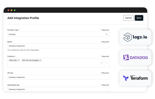 status page